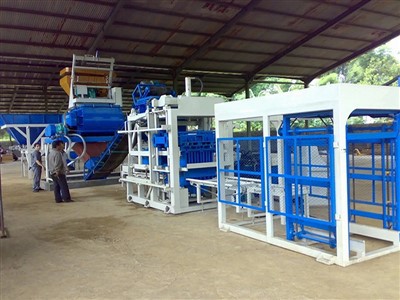 Hollow Cement Brick Machine
